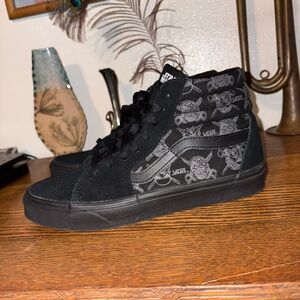 VANS x STAR WARS Sk8-Hi Top Shoes Darth Vader Storm DARK SIDE  Mens Size 9.5